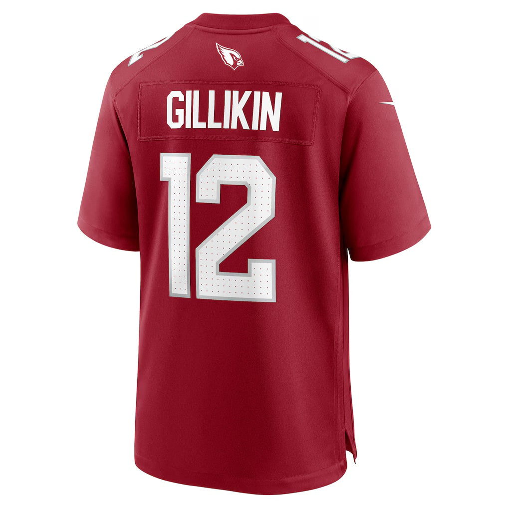 A.Cardinals #12 Blake Gillikin Cardinal Team Game Stitched American Football Jerseys