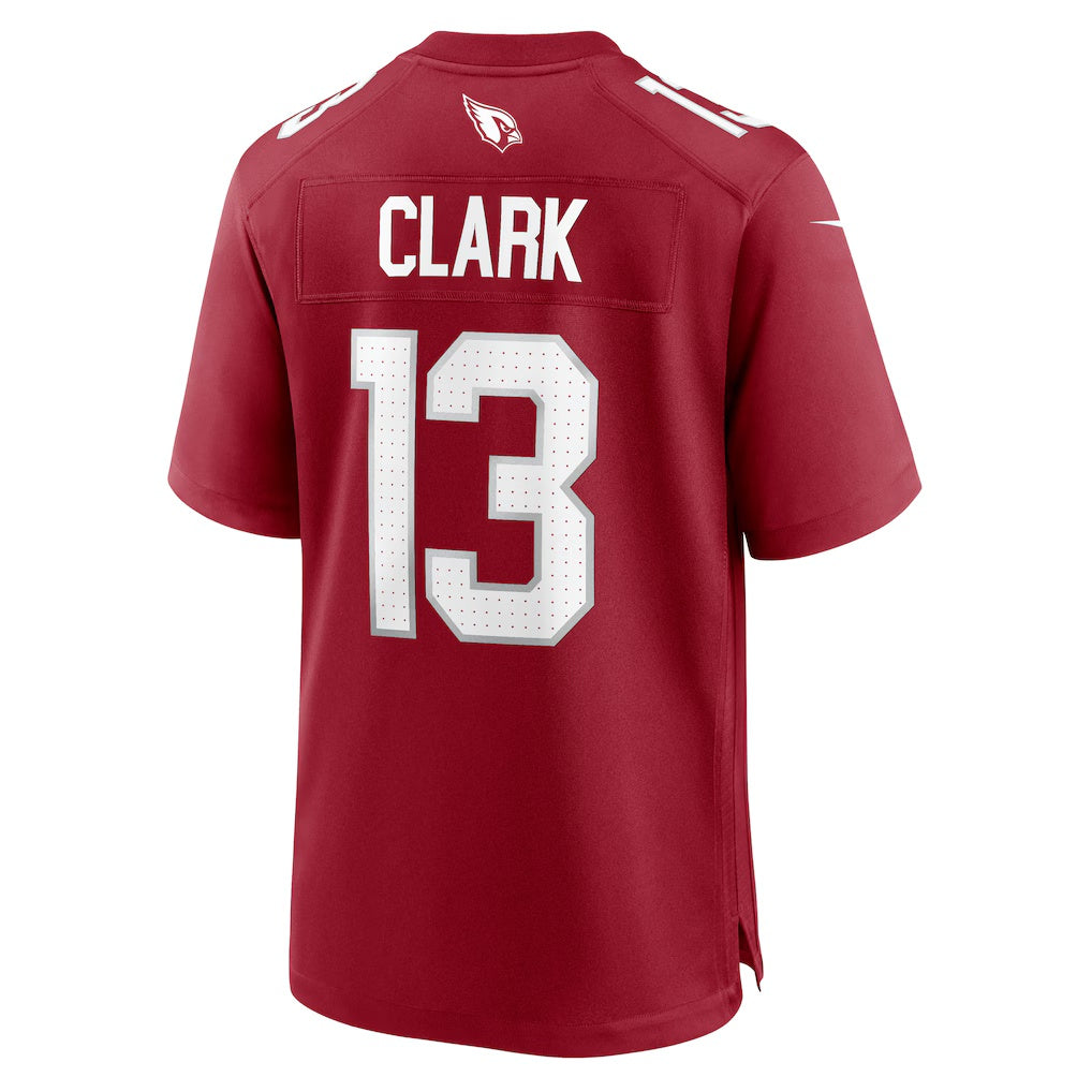 A.Cardinals #13 Kei'Trel Clark Cardinal Game Stitched American Football Jerseys