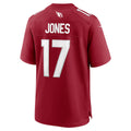 A.Cardinals #17 Zay Jones Cardinal Team Game Stitched American Football Jerseys