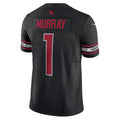 A.Cardinals #1 Kyler Murray Black Vapor F.U.S.E. Limited Stitched Football Jerseys