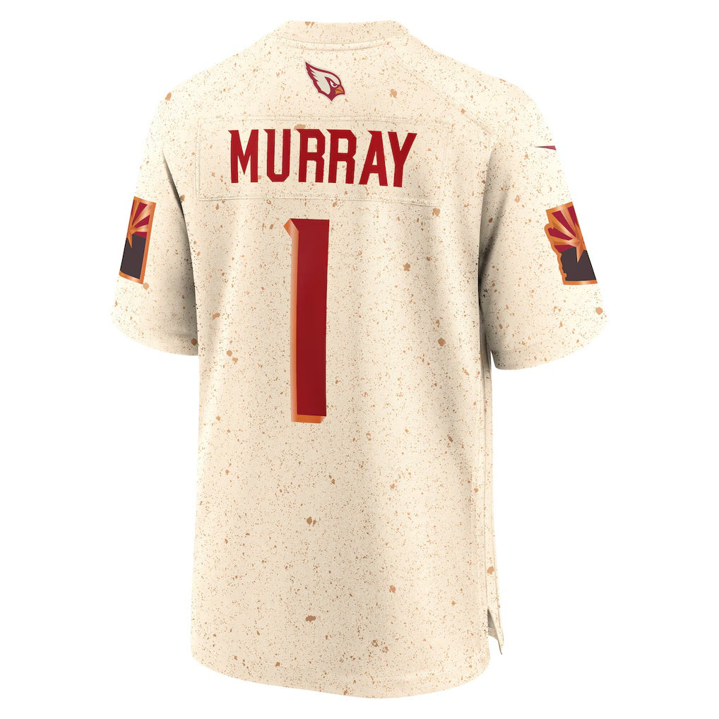 A.Cardinals #1 Kyler Murray Natural 2025 Rivalries Collection Game Stitched American Football Jerseys
