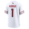 A.Cardinals #1 Kyler Murray White Game Player Stitched American Football Jerseys