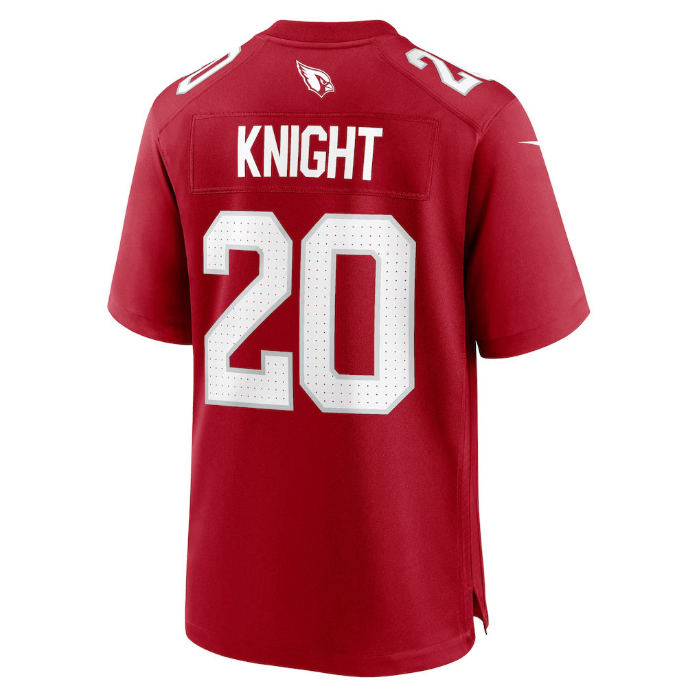 A.Cardinals #20 Zonovan Knight Cardinal Team Game Stitched American Football Jerseys