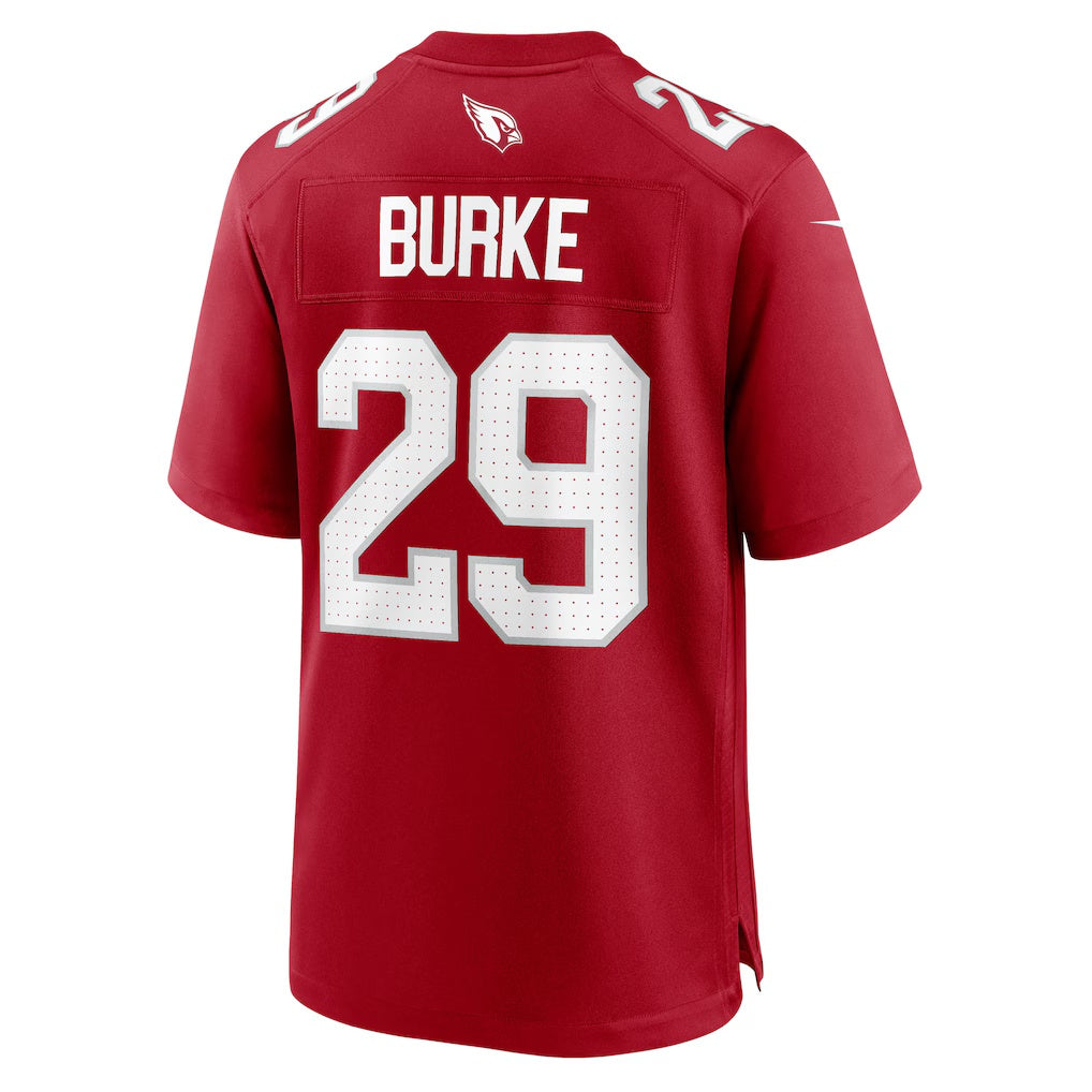 A.Cardinals #29 Denzel Burke Cardinal Team Game Stitched American Football Jerseys