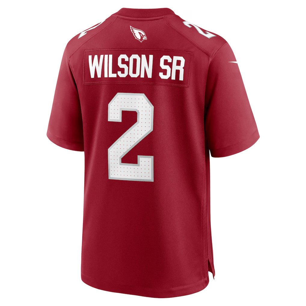 A.Cardinals #2 Mack Wilson Sr. Cardinal Team Game Stitched American Football Jerseys