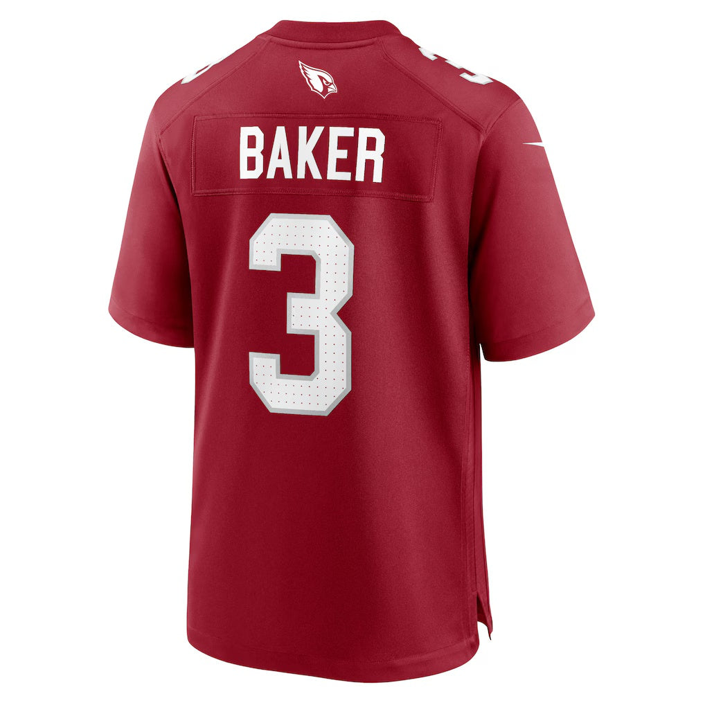 A.Cardinals #3 Budda Baker Cardinal Game Player Stitched American Football Jerseys